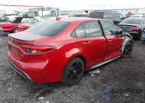 2020 Toyota Corolla Xse z USA, uszkodzony, nr VIN 5YFT4RCE2LP010844